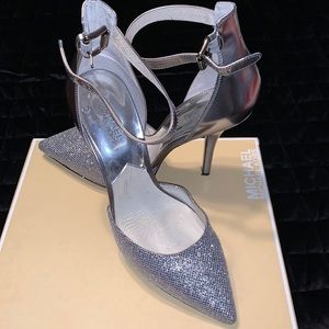 Michael Kors Glitter Brenda Ankle Strap